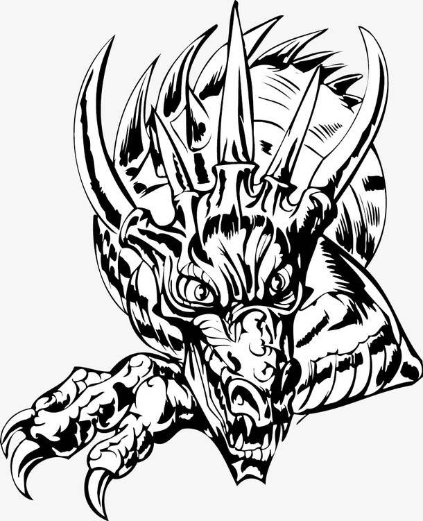 龙矢量素材免抠