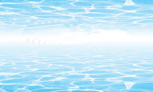 高清创意合成蓝色水面文理免抠