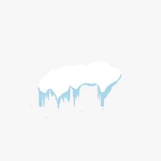 新年冬天积雪元素1免抠