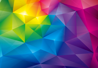 多边形渐变背景高清