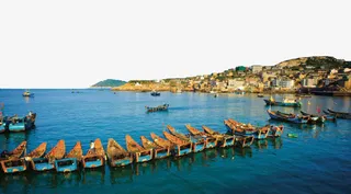 舟山景点东极岛免抠