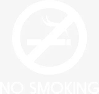 白色禁烟图标矢量免抠