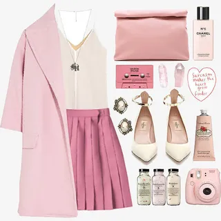 淑女名媛女装搭配免抠