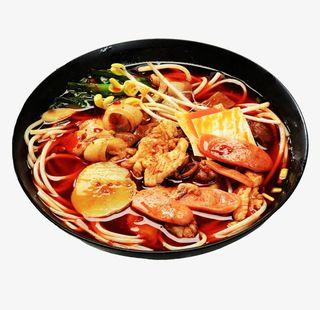 产品实物麻辣米线免抠