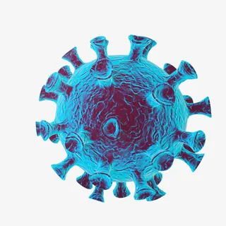 高清病毒新冠元素免扣免抠