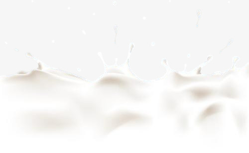 牛奶底部液体流淌效果免抠