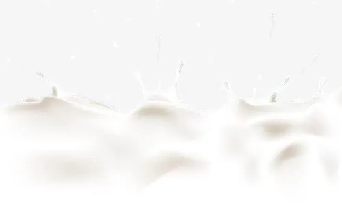 牛奶底部液体流淌效果免抠