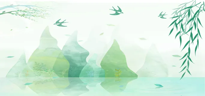 淘宝简约绿色背景高清文艺清新背景 淘宝简约绿色背景高清文艺清新背景