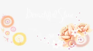 手绘粉色玫瑰免抠