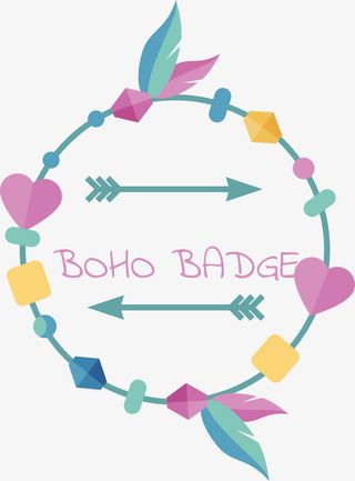 小清新促销标签免抠