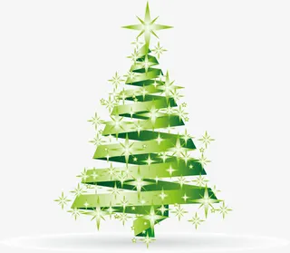 圣诞树矢量素材免抠