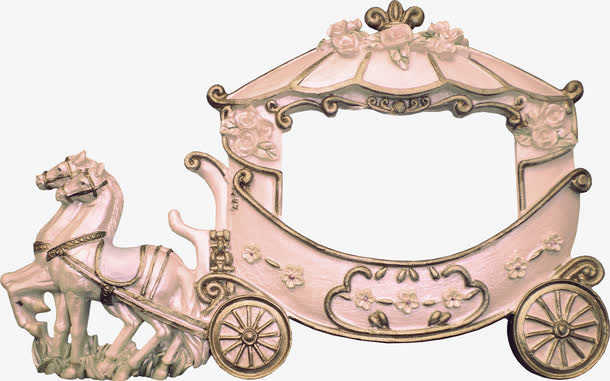 漂亮创意马车免抠