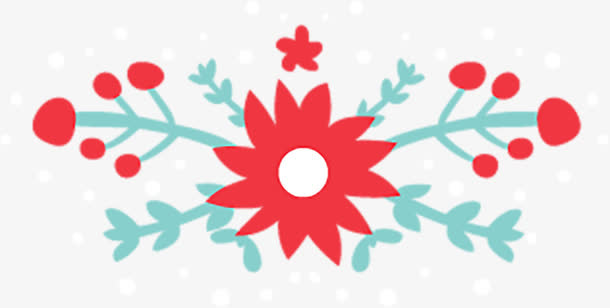 清新装饰小花卉免抠