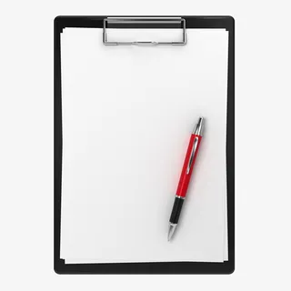 圆珠笔活页夹免抠