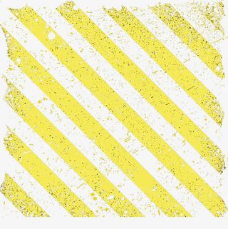 复古黄色斑马线马路素材免抠