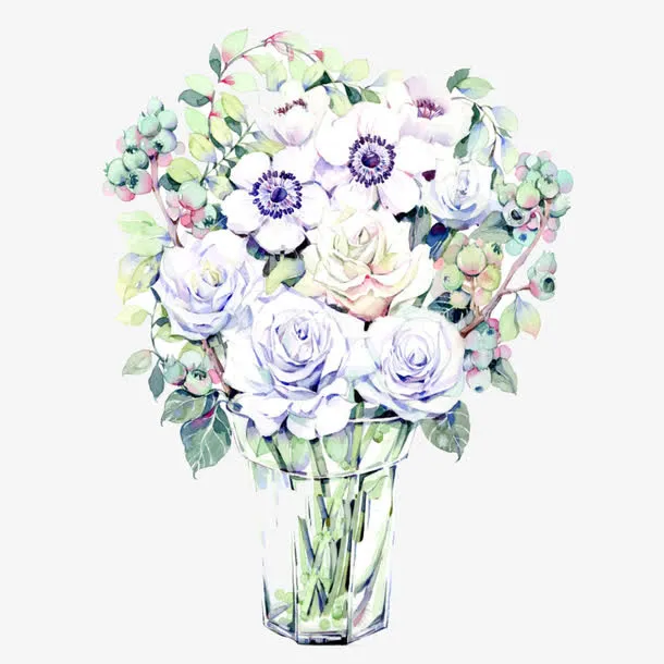 一束鲜花免抠