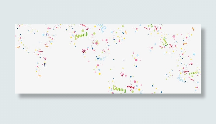 双十二电商促销彩带免抠