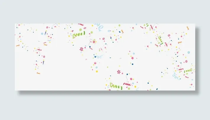 双十二电商促销彩带免抠