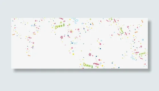 双十二电商促销彩带免抠