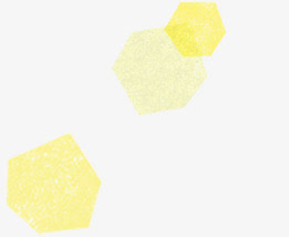 黄色斑点圆点透明免抠