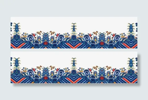 中国元素水墨画册免抠