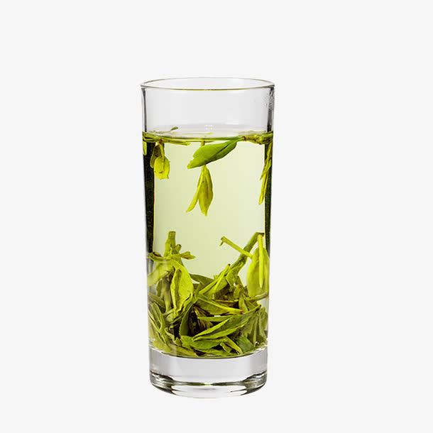 产品实物饮品竹叶青茶叶免抠