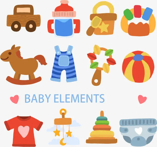 BABY用品免抠