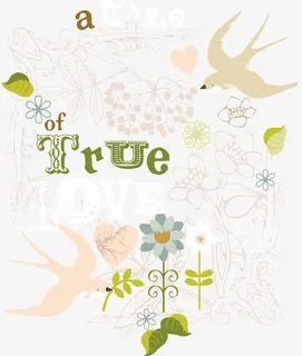 手绘燕子插画免抠