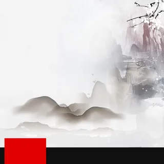 养生茶中国风海报背景素材高清