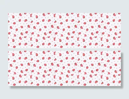 可爱卡通草莓背景高清