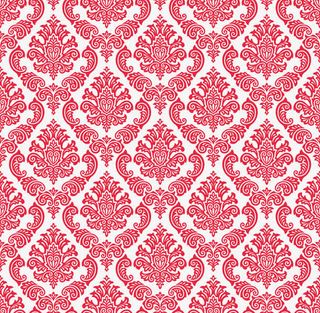 矢量复古花纹底纹免抠