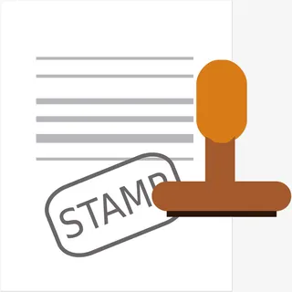 商务盖章免抠图标免抠