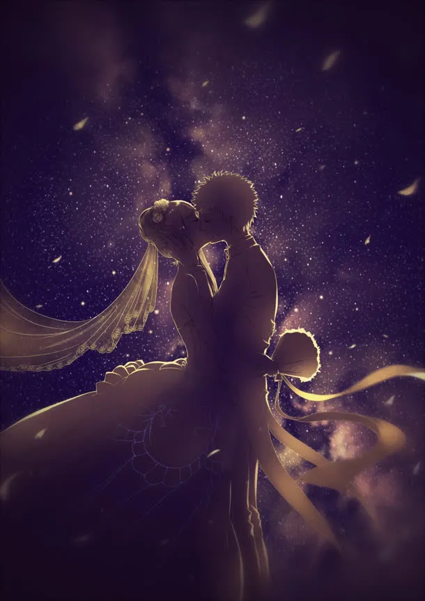 日式婚礼请柬设计免抠