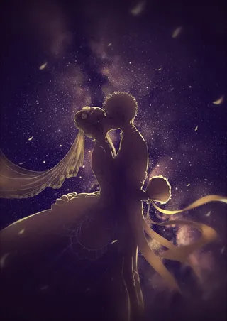 日式婚礼请柬设计免抠