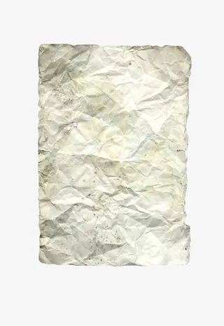 白色皱纹纸免抠