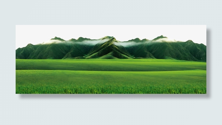 高山草原免抠