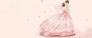 爱情手绘浪漫背景高清