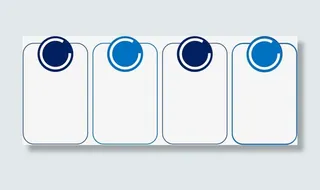 圆环矩形方框免抠