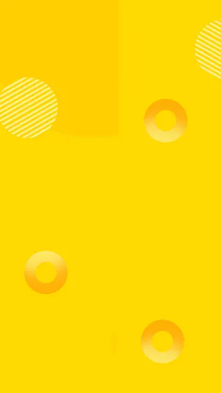 黄色几何渐变H5背景高清