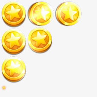 金币元素卡通金币  精美金币免抠