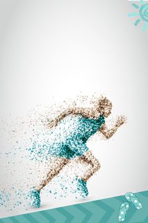 夏季运动健身海报背景素材高清