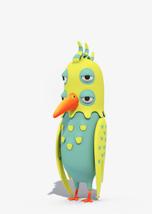 3D立体玩偶公仔免抠