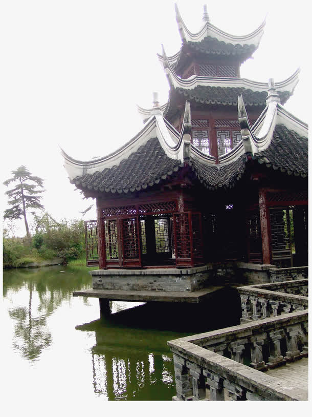 上海水博园 風光免抠