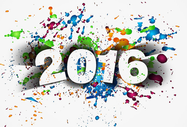 矢量2016图案免抠
