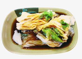 美味香滑青菜鸡蛋肠粉免抠