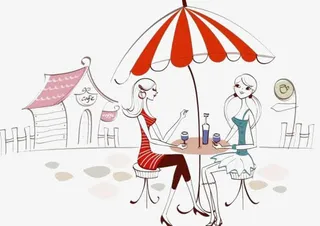 时尚闺蜜下午茶免抠