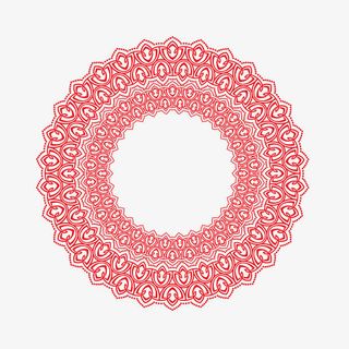 红色图案免抠下载免抠