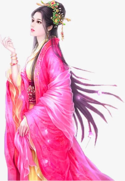 古代美女免抠