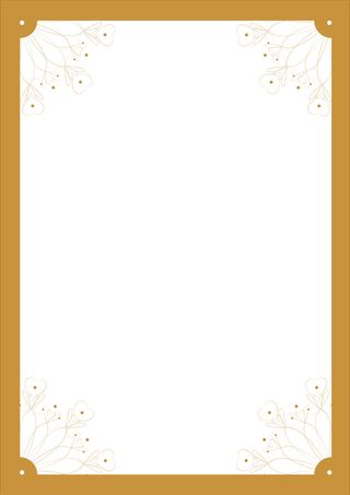 金色华丽边框海报背景素材高清