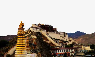 拉萨布达拉宫免抠